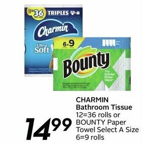 Sobeys CHARMIN bathroom tissue offer