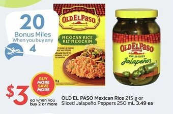 Sobeys OLD EL PASO mexican rice offer