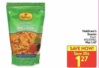 Walmart Haldiram's snacks offer