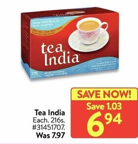 Walmart Tea india offer