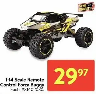 Walmart 1:14 scale remote control forza buggy offer