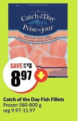 FreshCo Catch of the day fish fillets offer