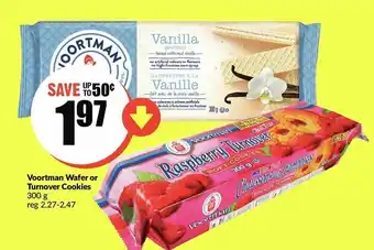 FreshCo Voortman wafer or turnover cookies offer