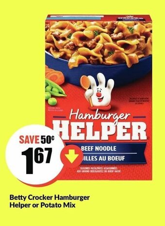 FreshCo Betty crocker hamburger helper or potato mix offer