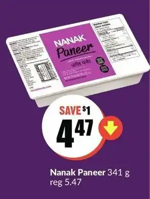 FreshCo Nanak paneer offer
