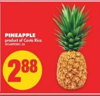 No Frills Pineapple offer