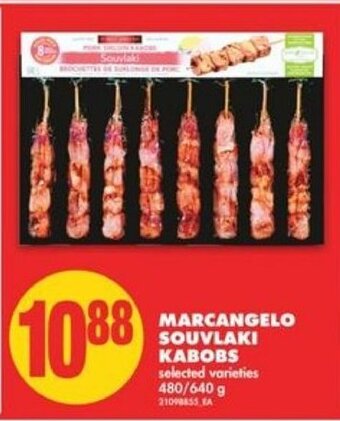 No Frills Marcangelo Souvlaki Kabobs offer