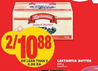 No Frills Lactantia Butter offer