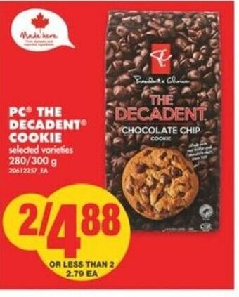 No Frills PC The Decadent Cookie offer