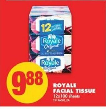 No Frills Royale Facial Tissue offer