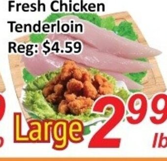 Fresh Win Foodmart Fresh Chicken Tenderloin offer