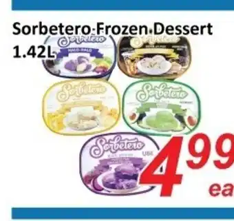 Fresh Win Foodmart Sorbetero Frozen Dessert offer