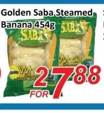 Golden Saba Steamed