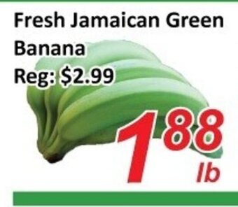 Fresh Win Foodmart Fresh Jamaican Green Banana offer