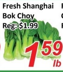 Fresh Win Foodmart Fresh Shanghai Bok Choy offer