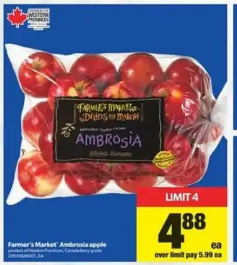 Real Canadian Superstore Farmer's Market Ambrosia Apple offer