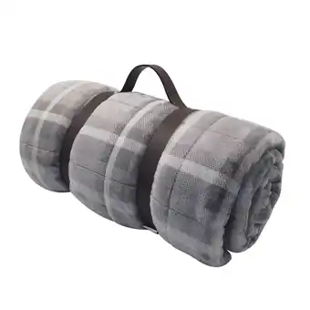Giant Tiger Weighted Plaid Blanket, 10-lb., 60-in. offer