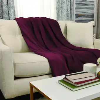 Giant Tiger Woodland Wonder Faux Fur Reversible Throw Blanket offer