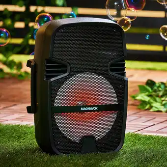 Giant Tiger Magnavox Portable Bluetooth Tailgate Speaker with USB and Micro SD Slot, Black offer