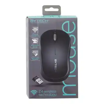 Giant Tiger ByTech The Art of Technology 2.4Hz Wireless Mouse, Black and Grey offer