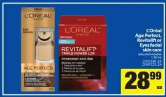 Real Canadian Superstore l'Oréal Age Perfect offer