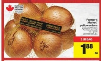 Real Canadian Superstore Farmer's Market Yellow Onions offer