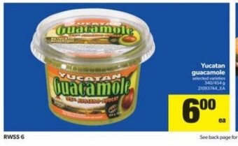 Real Canadian Superstore Yucatan Guacamole offer