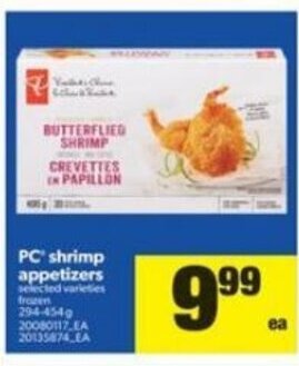 Real Canadian Superstore PC Shrimp Appetizers offer