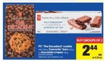 Real Canadian Superstore PC The Decadent Cookie offer