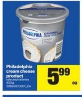 Real Canadian Superstore Philadelphia Cream Cheese offer