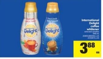 Real Canadian Superstore International Delight Coffee offer