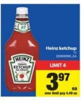 Real Canadian Superstore Heinz Ketchup offer