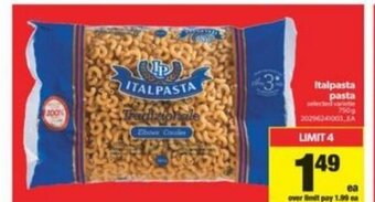 Real Canadian Superstore Italpasta Pasta offer