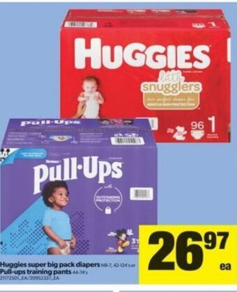 Real Canadian Superstore Huggies Super Big Pack Diapers offer