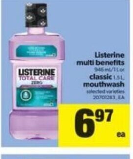 Real Canadian Superstore Listerine Multi Benefits offer