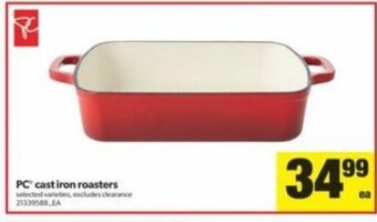 Real Canadian Superstore PC Cast Iron Roasters offer