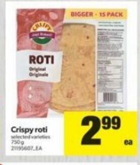 Real Canadian Superstore Crispy Roti offer