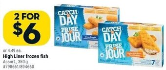 Giant Tiger High liner frozen fish offer