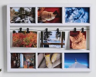 Giant Tiger Clip collage frame offer