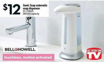 Giant Tiger Sonic soap automatic soap dispenser offer