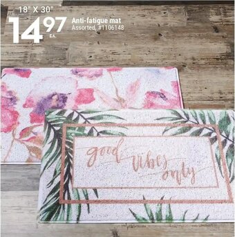 Giant Tiger Anti-fatigue mat offer