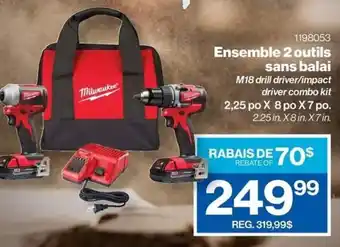 Patrick Morin Ensemble 2 outils sans balai offer