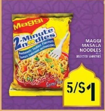 Food Basics Maggi masala noodles offer
