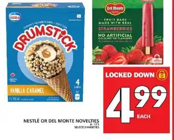 Food Basics Nestlé or del monte novelties offer