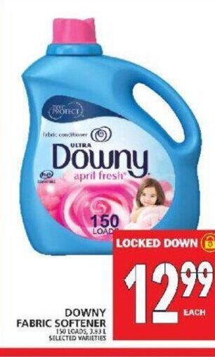 Food Basics Downy fabric softener offer