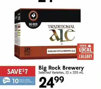 Safeway Liquor Big rock brewery offer
