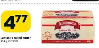 Giant Tiger Lactantia salted butter offer