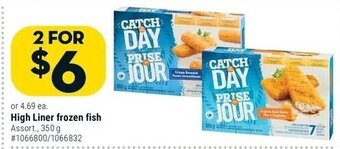 Giant Tiger High liner frozen fish offer