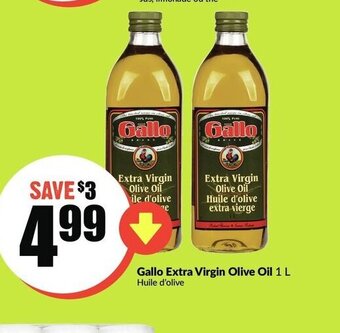 FreshCo Gallo extra virgin olive oil offer