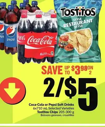 FreshCo Coca-cola or pepsi softdriks offer